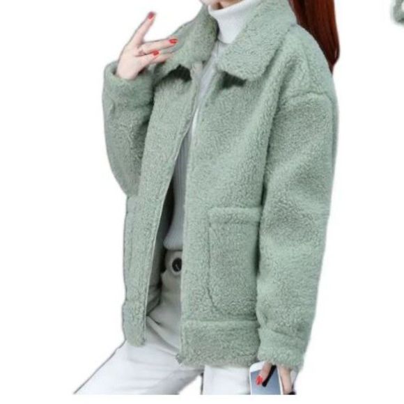 Fleece Teddy Zip-Up Jacket - Picture 2 of 7